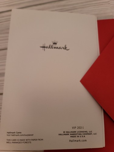 Hallmark VIP 2021 Christmas Card - Picture 3 of 3