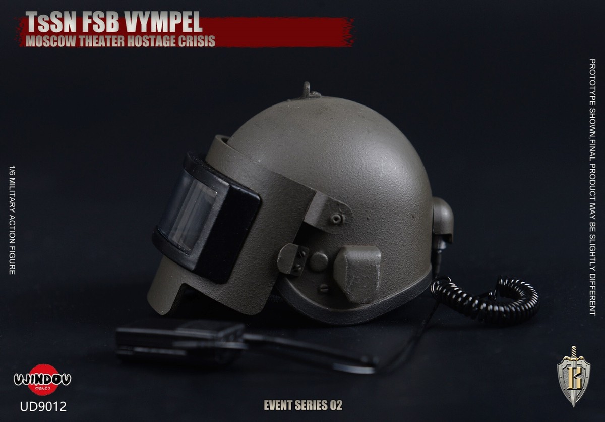 UJINDOU 1/6 Scale PSH-77 TIG Helmet- TsSN FSB-Moscow Theater
