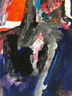 CHUCK GREATREX " Woman #19 " Abstract ORIGINAL Acrylic Painting ! Real Nice!!! — photo 5