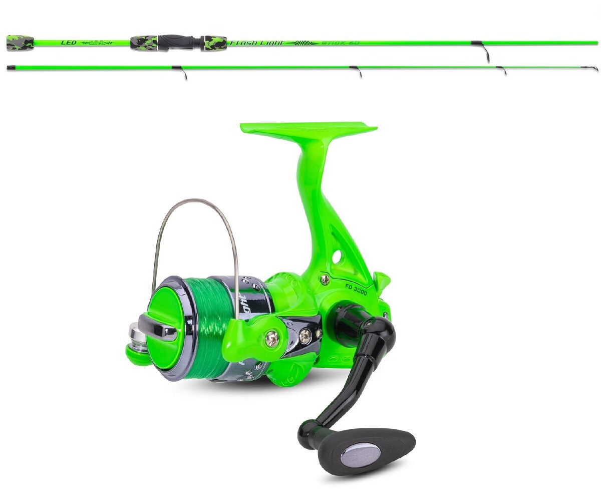 Набор насадок-фонариков Snger Angelrute - Rolle 210м 20-60 г 10590₽