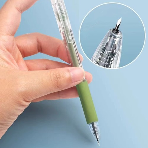 6X DIY Paper Art Knife Polychrome and Pen, Pen Knife Carving Tools Utility Knife - Picture 5 of 11