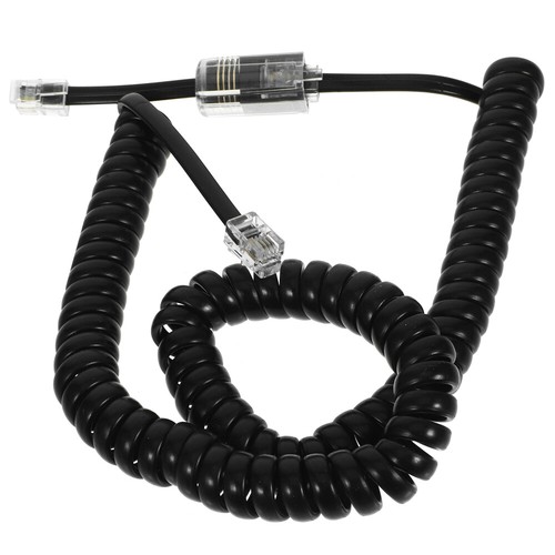 Dwuczęściowy zestaw linii telefonicznych Kabel zwijany Kabel linii telefonicznej - Zdjęcie 4 z 12