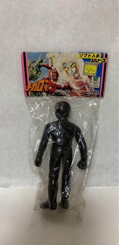 Takatoku Maniac Megaroman Black Star Soldier Mini Soft Vinyl - Deadstock Mint JP - Picture 2 of 2
