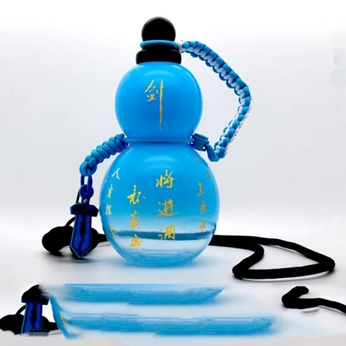 Black Myth: Wukong Gourd port bottiglia d'acqua 800ML porte gioco fan collezionismo - Foto 6 di 15