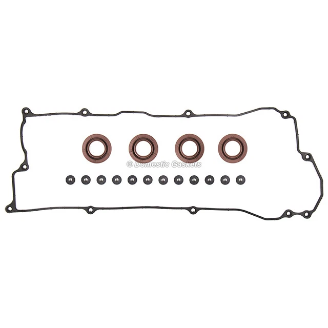 Juego de juntas de cubierta de válvula DOHC Fit 95-99 Nissan Sentra 200SX 1,6 L GA16DE Foto 2 de 3