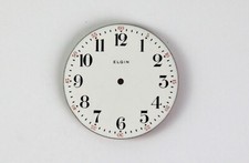 12S Elgin Pocket Watch Porcelain Dial 1147 - No Seconds