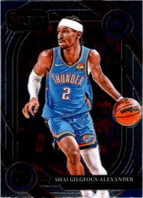2024-25 Panini Select 262 Shai Gilgeous Alexander SP Courtside
