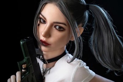 sex doll harley quinn Bridget 173cm Big Tits Cool woman Sex Doll Harley Quinn Movable  Jaw【Silicone Head + Tpe Body】