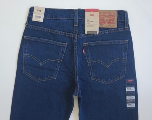 LEVI'S 516 BLUE STRAIGHT FIT Jeans Men's, Authentic BRAND NEW (505160069) - Picture 3 of 11