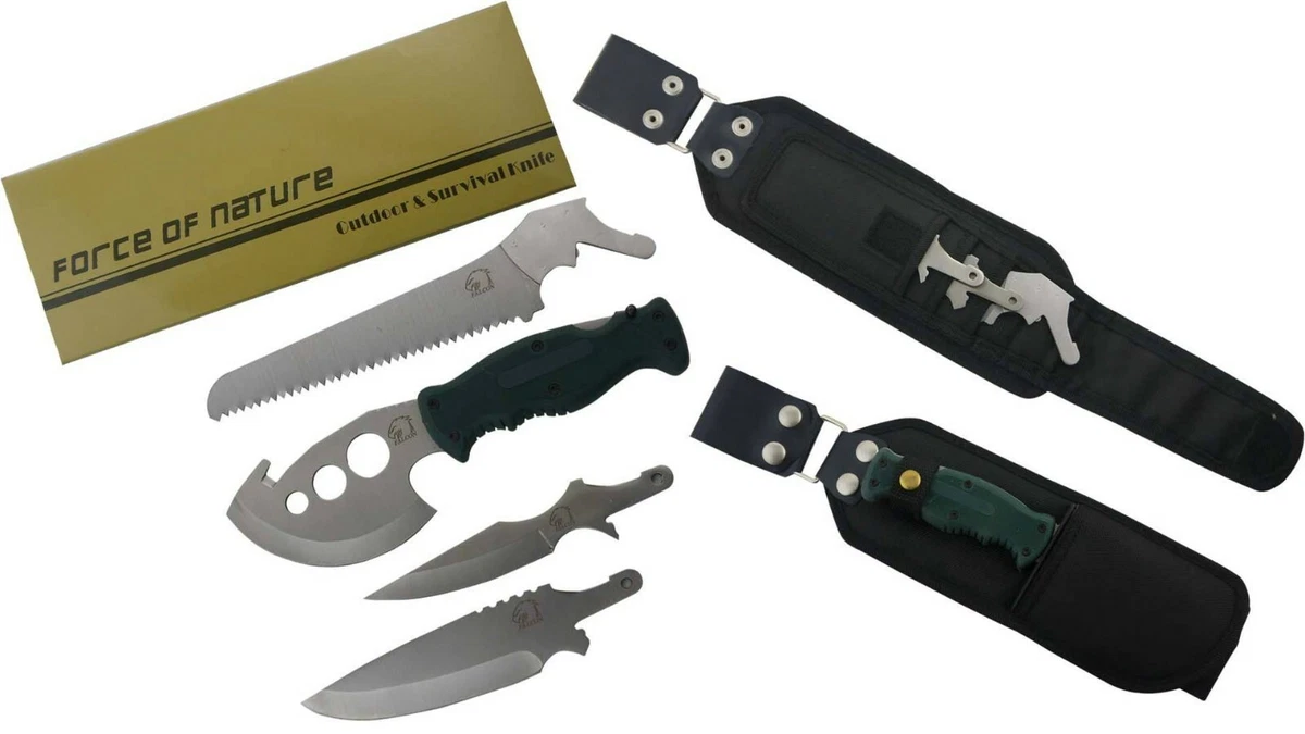 Multi Function Survival Knife System TarrKenn Interchangeable