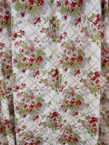 FABULOUS RARE VINTAGE ORIGINAL LAURA ASHLEY MICHAELMAS COUNTRY COTTAGE CURTAINS - Picture 9 of 10