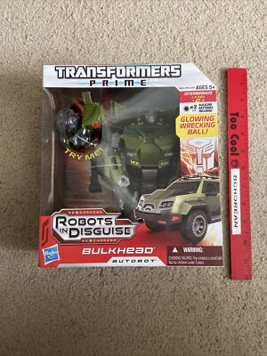 Transformers Prime Robots In Disguise Voyager Class Autobot Bulkhead