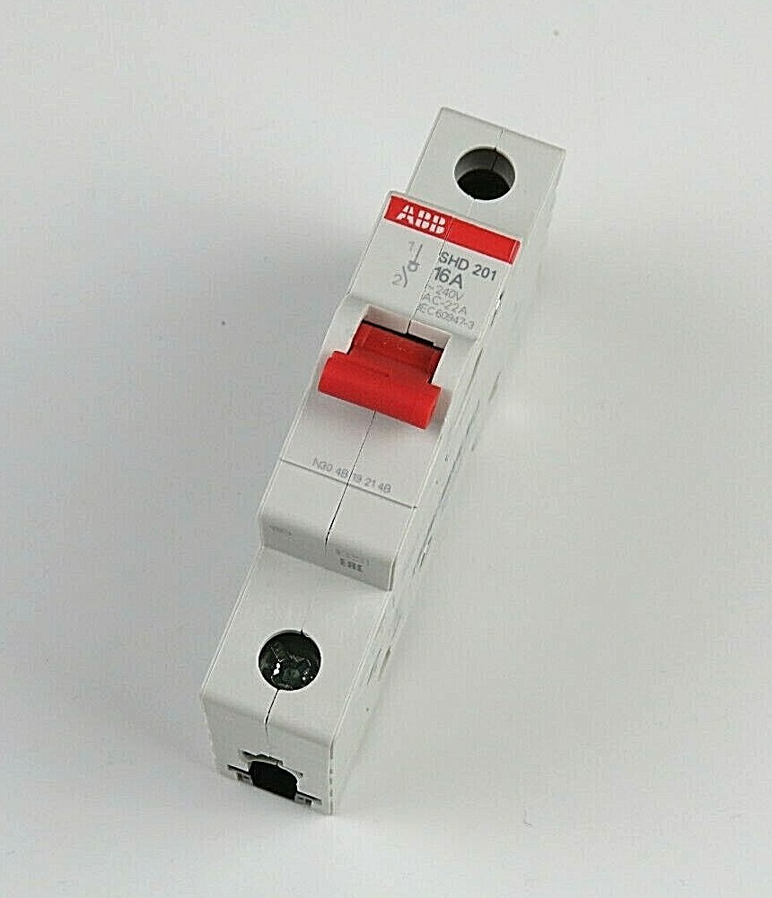 ABB SD203/25 Hauptschalter Lasttrennschalter – 3-polig, 25 A, Rot – Für Sichere Trennungen In Verteilungen