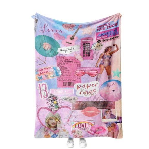 Taylor Swift Nap Flannel Blanket Girl Throw Blanket Soft Bedding Lunch Blankets - Picture 31 of 34