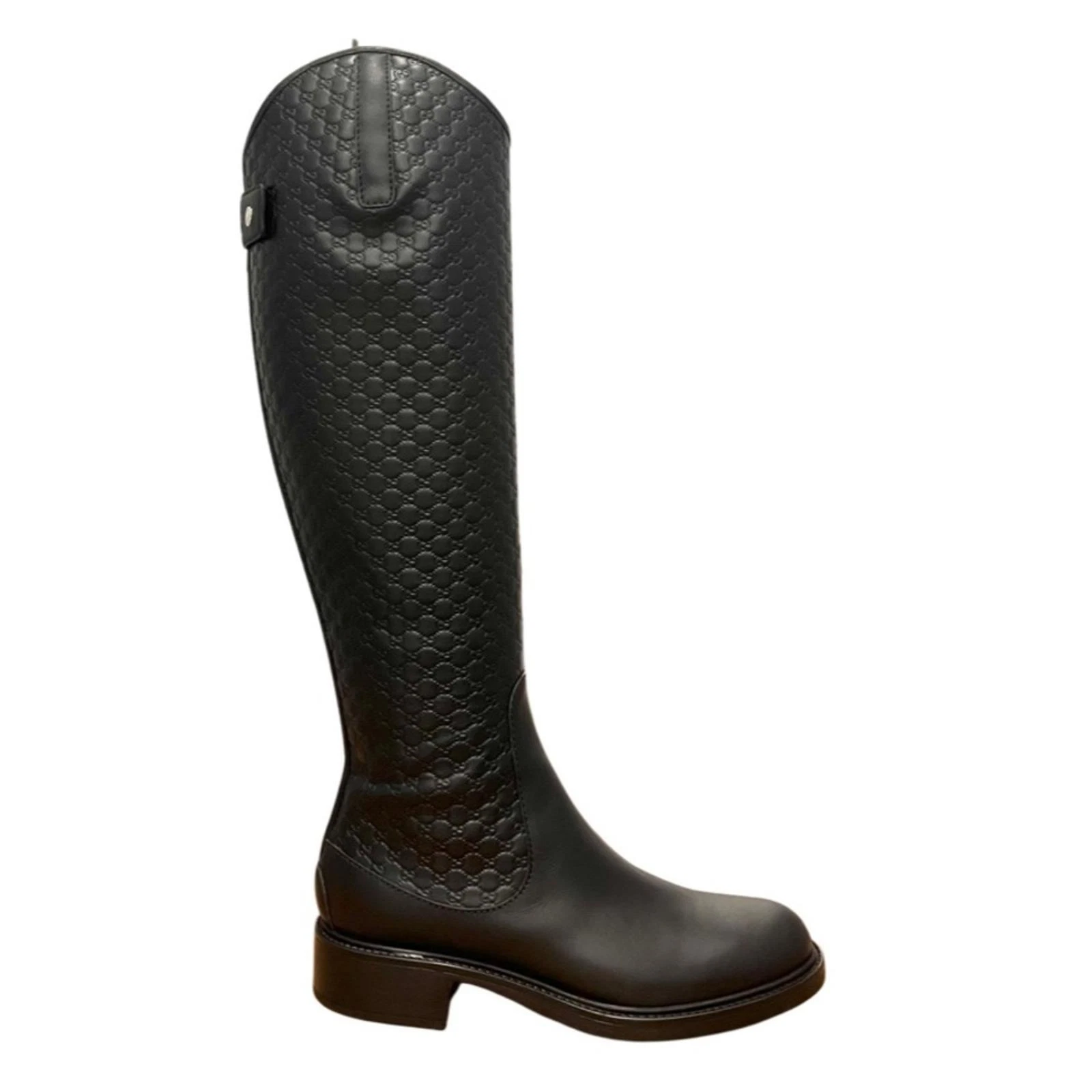 Bottes genouillères Gucci Micro GG Supreme (veuillez demander votre taille pour l'achat)