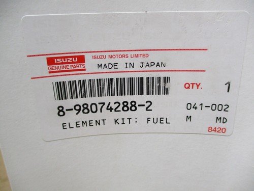 8980742882 Isuzu diesel filter element 8-98074288-2 - Picture 4 of 4
