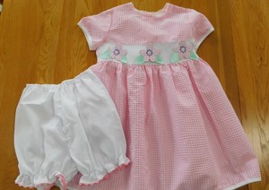 seersucker easter dress