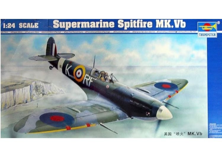 Trumpeter 02403 1/24 Supermarine Spitfire Mk.Vb