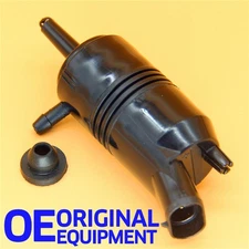 (REAR) Windshield Washer Pump & Grommet Fit For Chevrolet Buick Cadillac GMC