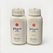 Johnson's Baby Powder Talc Formula Lot of 2 NEW 1.5 oz 42g Discontinued