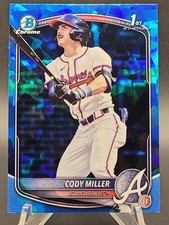 2025 Bowman Draft Chrome - Cody Miller #BDC-91 Sapphire Edition 