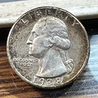 1938 Washington Quarter Nice Original AU CHRC
