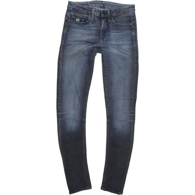G-Star Midge Damen Jeans blau Skinny Slim Stretch W25 L30 (58212)