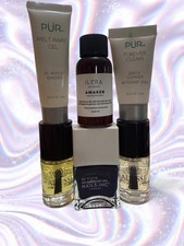 Nails Inc. Polish Adesse Nail Oil Llera Body Wash and Pur Makeup Removers Bundle