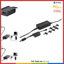 90W Universal Laptop Charger with USB Port 5 Tips AC Adapter Power Supply Cord