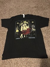 Jane  s Addiction 2022 Tour T Shirt Ritual de lo Habitual Black Band Tee L