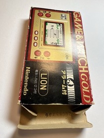 NINTENDO GAME AND & WATCH Lion 1981 WITH BOX Direct From Japan Very Rare