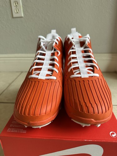 Scarpe da calcio Nike Force Savage Pro 3 Clemson Tigers FJ5748-102 da uomo taglia 13 - Foto 5 di 6