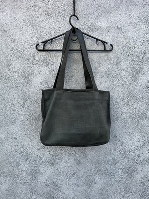 BALLY Vintage Leather Tote Bag with a monogram inside and two handles 6216 99 
