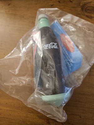 2000 Burger King Coca Cola Soda Pop Bottle Polar Bear Spinning Top Kids Meal VTG
