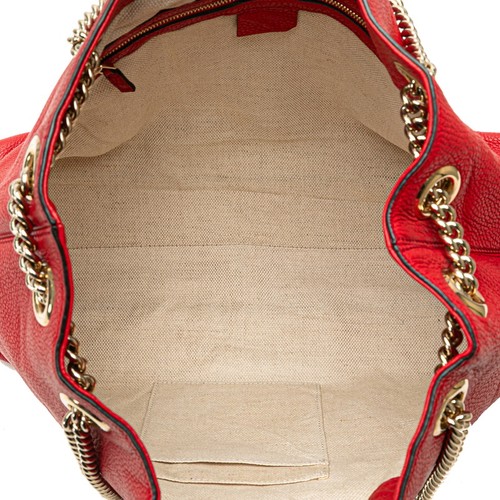 GUCCI Soho Chain One Shoulder Bag 536196 Women 【Used】 - Picture 11 of 15