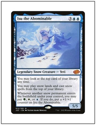 1x Isu the Abominable, Jumpstart 2022, Magic MTG NM