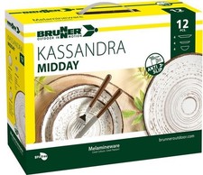 Camping Caravan Geschirr Set Midday Kassandra 12-tlg Brunner®