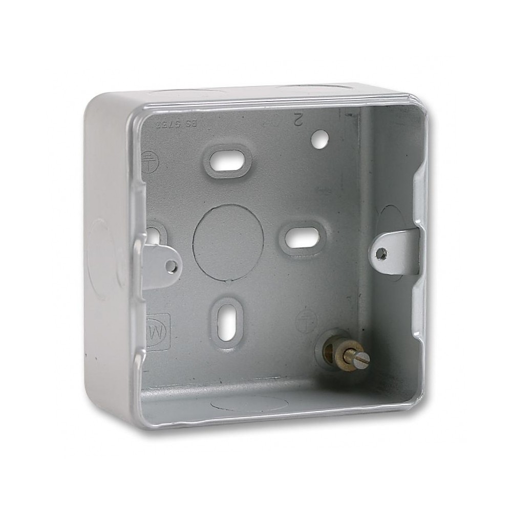 MK Grid Plus Metalclad 1 Gang Surface Box - K8891ALM