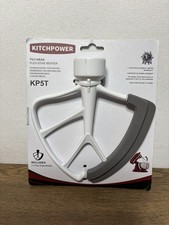 KITCHPOWER tilt head flex edge beater KP5T compatible with KitchenAid mixer