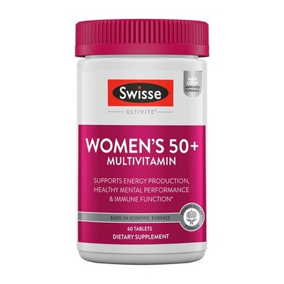 Swisse Daily Multivitamin for Women 50 and Over | 41 Vitamins, Antioxidants and