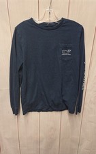 Vineyard Vines Boy's Size 12/14 Navy Shirt