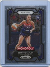 2024 Panini Prizm Monopoly Celeste Taylor WNBA #66 Phoenix Mercury RC