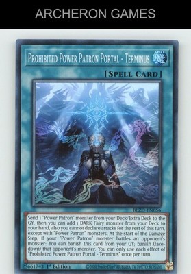 Prohibited Power Patron Portal - Terminus SR YUGIOH Karte