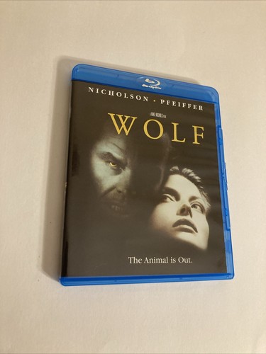 Wolf Blu-Ray Disc Jack Nicholson Michelle Pfeiffer 1994 Movie (RARE)