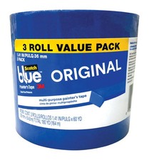 ScotchBlue 2090-36AP3 Blue Original Multi-Surface Painter's Tape 1.41 in.x60 yd.