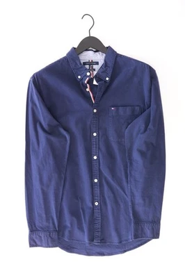 Tommy Hilfiger Langarmhemd Slim Hemd für Herren Gr. 54, XL blau aus Baumwolle - Bild 1 von 4