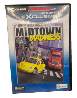 Midtown Madness Chicago PC CD-ROM Car Racing Free Post