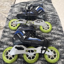 Power slide R4 racing inline speed skates. Us...