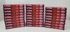 TDK D90 D120 Type I Audio Cassette Tapes Lot of 26 New Sealed