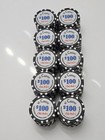 Lot $100 EL CASINO CLUB BAHIA SHERATON  Poker Chip Condado San Juan Puerto Rico — photo 2